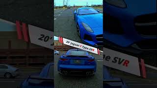 2020 jaguar F Type SVR exhaust 249 shorts [upl. by Haniraz]