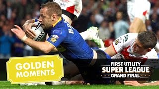 Grand Final Golden Moments Rob Burrows Solo Try 2011 [upl. by Naivart322]