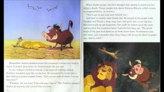 quotThe Lion Kingquot  Read along Book and Record  Disney [upl. by Leanor]