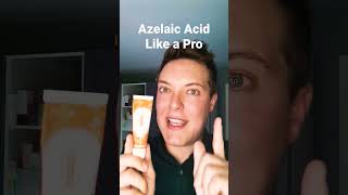 ✅ HOW TO USE AZELAIC ACID  Like A Pro shorts [upl. by Convery]