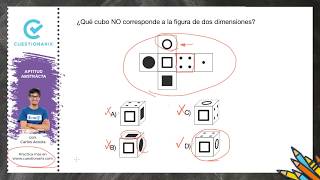 EXAMEN SER BACHILLER 2020 🎲 Razonamiento abstracto FIGURAS TRIDIMENSIONALES Ejercicio resuelto [upl. by Nifled20]