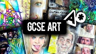 My GCSE Year 11 Art Coursework A Full Marks [upl. by Burrus250]