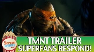 TMNT Trailer  Superfans Respond [upl. by Balbinder]