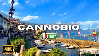 4K Walking Tour of Italy  CANNOBIO  Lake Maggiore  Tour of Cannobio 2023 [upl. by Reace471]