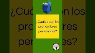 ¿Cuáles son los pronombres personales [upl. by Dira]