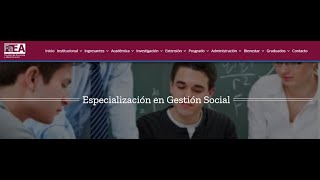 Video informativo nueva carrera de posgrado quotEspecialización en Gestión Socialquot FaEAUNComa [upl. by Nnahgaem]