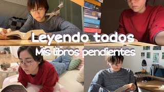 LEYENDO TODOS MIS LIBROS PENDIENTES  Emily Rangel [upl. by Eelta]