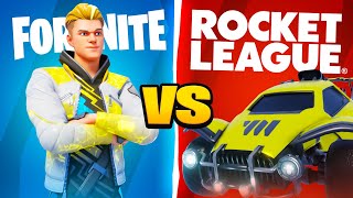 PRO Fortnite vs PRO Rocket League Players [upl. by Adnertal]