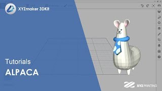 XYZmaker 3DKit Tutorials l 3D Alpaca [upl. by Hendricks346]