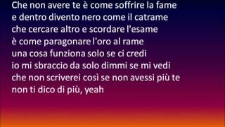 Gemitaiz  CANZONE TRISTE  Lyrics testo [upl. by Johm]