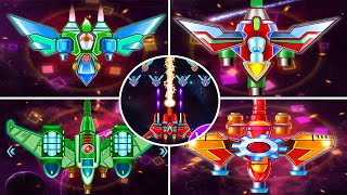 Galaxy Attack Shooting Game Only Boss Gameplay1 [upl. by Darleen]