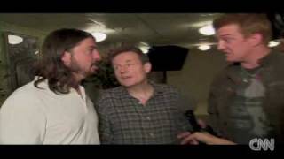 Them Crooked Vultures  CNN Interview [upl. by Nivets]