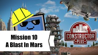 Constructor Plus  Mission 10 A Blast In Mars  PS4 minimal text commentary [upl. by Auqinal]