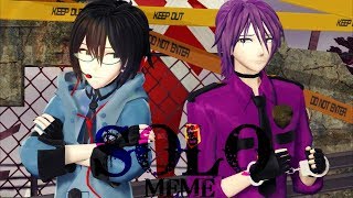 MMD  MEME ▶️ 💔 SOLO 🖤 ◀️ [upl. by Hctud]