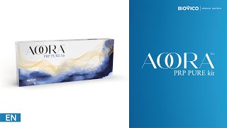 Aoora™ PRP Pure kit for obtaining PRP with reduced content of leukocytes for the scalp treatment [upl. by Anivas210]