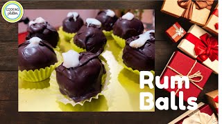 Rumballs Christmas treat Chocolate rum balls [upl. by Gal]