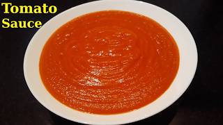 Tomato Sauce  Homemade Tomato Sauce  Tomato Ketchup Recipe  Tomato Puree Recipe [upl. by Sackey]