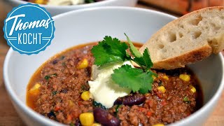 Chili con Carne  so wird es richtig lecker [upl. by Pudendas]