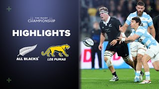 HIGHLIGHTS  All Blacks v Argentina  Wellington 2024 [upl. by Aryajay]