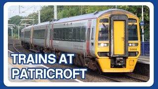 Trains at Patricroft railway station 15082023 [upl. by Lemmy]