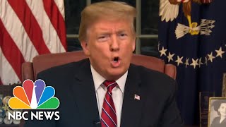 Watch President Donald Trumps Full Immigration Remarks  NBC News [upl. by Eaj]