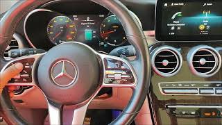 how to check oil level in mercedes glc300 2021 2022 [upl. by Peace]