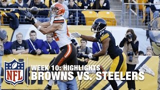 Big Bens Scrambling 1st Down Sets Up TD Pass to DeAngelo Williams  Bengals vs Steelers  NFL [upl. by Luahs]