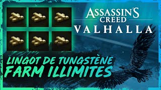 Farm illimités de lingot de Tungstène  titane  Assassins Creed Valhalla [upl. by Nohsauq]