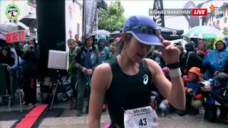 Marathon du MontBlanc 2014  Intégrale du Marathon partie 6 Arrivées des femmes [upl. by Komsa]