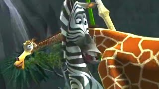 Fire Marshal Melman Saves Alex  MADAGASCAR A LITTLE WILD [upl. by Reffineg]