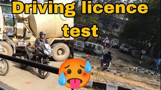 Driving licence Test🥵  Did I passed or not   rajasmagicworld Peenya RTO track [upl. by Amory]