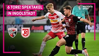 FC Ingolstadt  SSV Jahn Regensburg Highlights mit LiveKommentar  3 Liga  MAGENTA SPORT [upl. by Ojeitak]