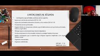 Sabías Qué con Cristina Trujillo  Régimen impositivo para microempresas Parte I [upl. by Ebner507]