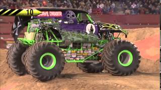 Grave Digger Freestyle Monster Jam World Finals XIV [upl. by Aiyn914]