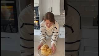 Sourdough pancakes sourdough learnonyoutube learnontiktok pancakes asmrbaking asmr brunch [upl. by Ralyks779]