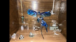 Swarovski crystal figurine collection tour 2022 over 970 figurines [upl. by Sivie]