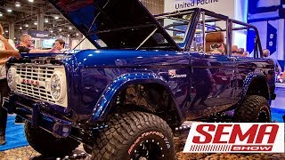 TOP Ford Broncos at SEMA 2018 [upl. by Penoyer]