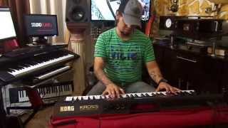 korg kross piano por Flavio Souza [upl. by Web]