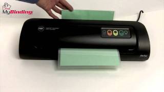 GBC HeatSeal H320 Pouch Laminator Demo Video [upl. by Minoru718]