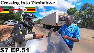 Crossing into Zimbabwe 🇿🇼 The Most Expensive Country S7 EP51  Pakistan to South Africa [upl. by Ferdinana]