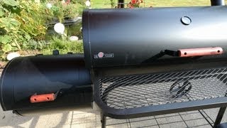 Aufbauanleitung Smoker  Grill quotEnolaquot von El Fuego XXL Holzkohlegrill von Con Gaz 24 amp Made4Me [upl. by Nygem]