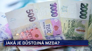 Minimální důstojná mzda je 40 912 Kč vypočetli experti Dvě třetiny lidí na ni nedosáhnou [upl. by Ada]