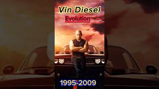 Vin Diesel Evolution 19952009 Part1 vindiesel shorts fastandfurious evolution [upl. by Churchill]