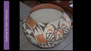 Acoma Pueblo Pottery  Exploring the Taylor Collections [upl. by Sorac]