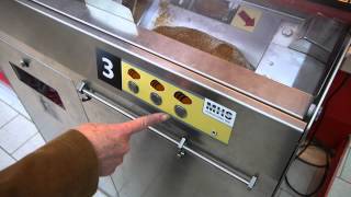 Ordinary bread slicing machine in germany [upl. by Murtagh428]