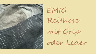 EMIG  Reithose mit Grip oder Leder [upl. by Inalem814]