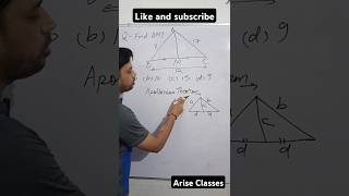 Apollonius Theorem concept with question viral youtube railwaysexam sscexams shorts trending 🔥 [upl. by Livesay]