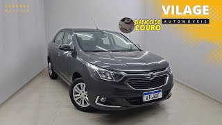 CHEVROLET COBALT 18 MPFI LTZ 8V FLEX 4P AUTOMÁTICO 2019 CINZA [upl. by Athal137]