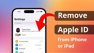 How to Remove Apple ID from iPhone without Password  iOS 171615 Supported [upl. by Moody]