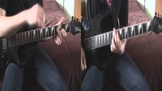 The House of Gold amp Bones by Stone Sour Dual Guitar Cover with Tabs [upl. by Aramahs879]